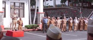 Apel Mingguan, Plt Bupati Pandu Kesuma Dewangsa Ingatkan Soal Netralitas ASN