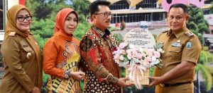 Thamrin Purna Tugas, Intji Indriati Plh Sekda Lampung Selatan