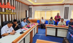 DPRD Lamsel Lakukan Kunjungan ke BPKAD Provinsi