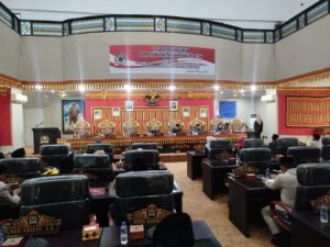 DPRD Lamsel Gelar Rapat Paripurna Pengambilan Keputusan Rancangan Peraturan Tatib