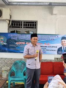 Agus Sartono Gelar Sosialisasi IPWK di Sidomulyo