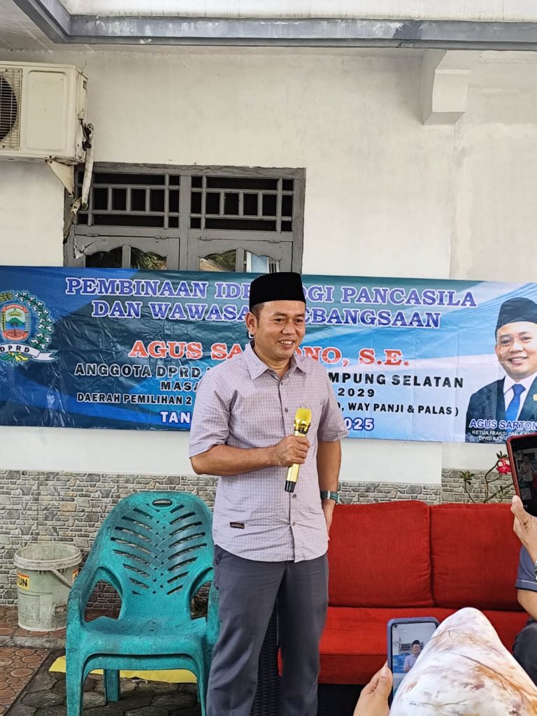 Agus Sartono Gelar Sosialisasi IPWK di Sidomulyo