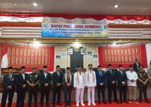 DPRD Tanggamus Gelar Rapat Istimewa, Dengar Sambutan Perdana Bupati