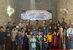 Kepala Pekon Sukamerindu Salurkan Santunan Pendidikan Untuk Anak Yatim-piatu