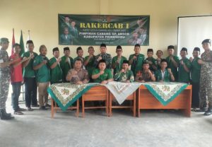 Rakercab I Sukses Digelar, GP Ansor Pringsewu Siap Lahirkan Terobosan Baru