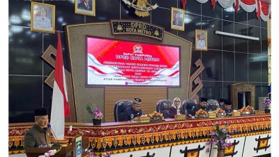 Fraksi DPRD Metro Beri Catatan Kritis atas LKPJ Wali Kota Tahun 2024
