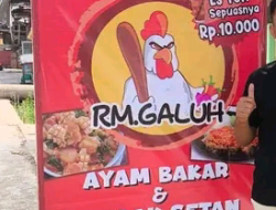 RM Ayam Gepuk Galuh Sajikan Sambal Khas, Jadi Incaran Warga Metro