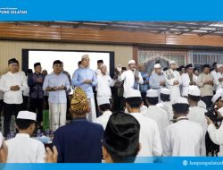 Langit Banjar Negeri Bergetar! Ribuan Jemaah Bersholawat Bersama Bupati Lampung Selatan dalam Suasana Penuh Khidmat