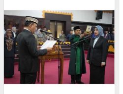 Bayana Resmi Jabat Pj. Sekda Kota Metro, Walikota Tekankan Disiplin dan Integritas ASN