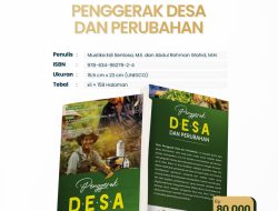Dua Penulis Muda Lampung Luncurkan Buku Penggerak Desa dan Perubahan