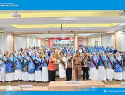 Bunda PAUD Kecamatan se-Kabupaten Lampung Selatan Resmi Dikukuhkan, Zita Anjani: Jadilah Teladan, Bukan Sekadar Simbol
