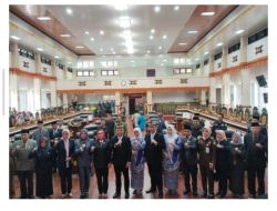 DPRD Metro Gelar Paripurna Perdana Penyampaian Pidato Walikota