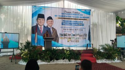 Peresmian Revitalisasi Satuan Pendidikan Se-Kabupaten Tulangbawang, Wujudkan Sekolah ASRI