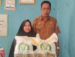 156 KPM di Tiyuh Pagar Dewa Suka Mulya Terima Bantuan Pangan