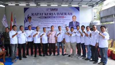 SMSI Tulang Bawang Tancap Gas! Bupati Qudrotul Ikhwan Dorong Media Jadi Motor Pembangunan