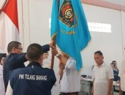 Erwinsyah Resmi Pimpin PWI Tulangbawang, Ajak Wartawan Bersatu