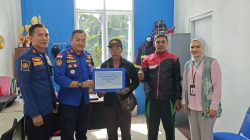 Respons Cepat Damkar Lampung Selatan Bantu Korban  Kebakaran Rumah di Desa Titiwangi